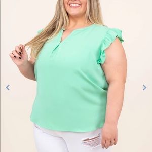 Flutter Sleeve Top-New